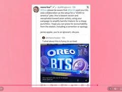뉴스 앵커, BTS 오레오 협업 제품 소개 중 "미국에 죽음을" 발언... '아미' "하차하라" 분노